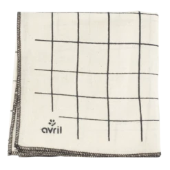 Furoshiki Carreaux 52 X 52 Cm Coton Bio Fabriqué En France