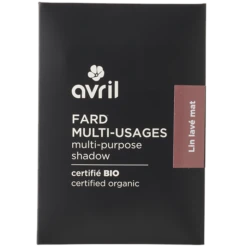 Recharge Blush Lin Lavé Mat Certifiée Bio 10 Recharge Blush Lin Lavé Mat Certifiée Bio -AURA Maquillage Magasin 1239 1 1 2