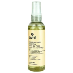 Huile Capillaire Cheveux Secs Et Fin 100ml Certifiée Bio