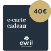 Carte Cadeaux 40€ Maquillage Et Soin, Cartes Virtuelles | Avril -AURA Maquillage Magasin carte cadeau 40euros